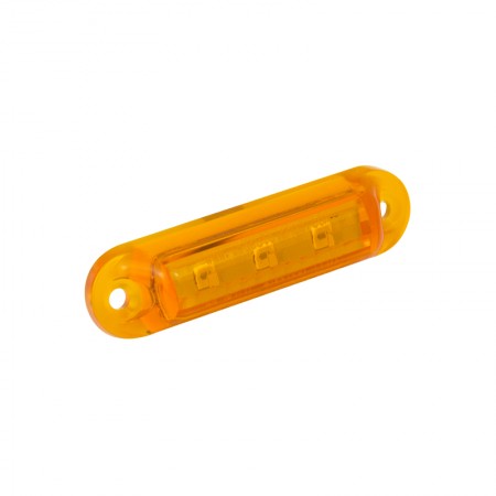 12V Compact Amber Side Marker - Twin Pack